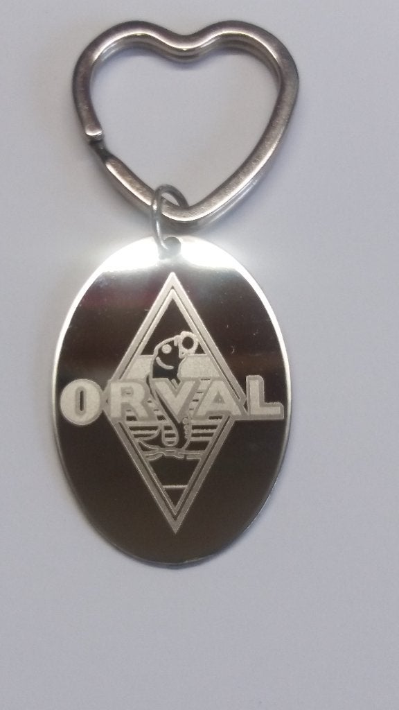 Porte clés acier :  ORVAL, Ophalen of Verzenden, Nieuw, Merk