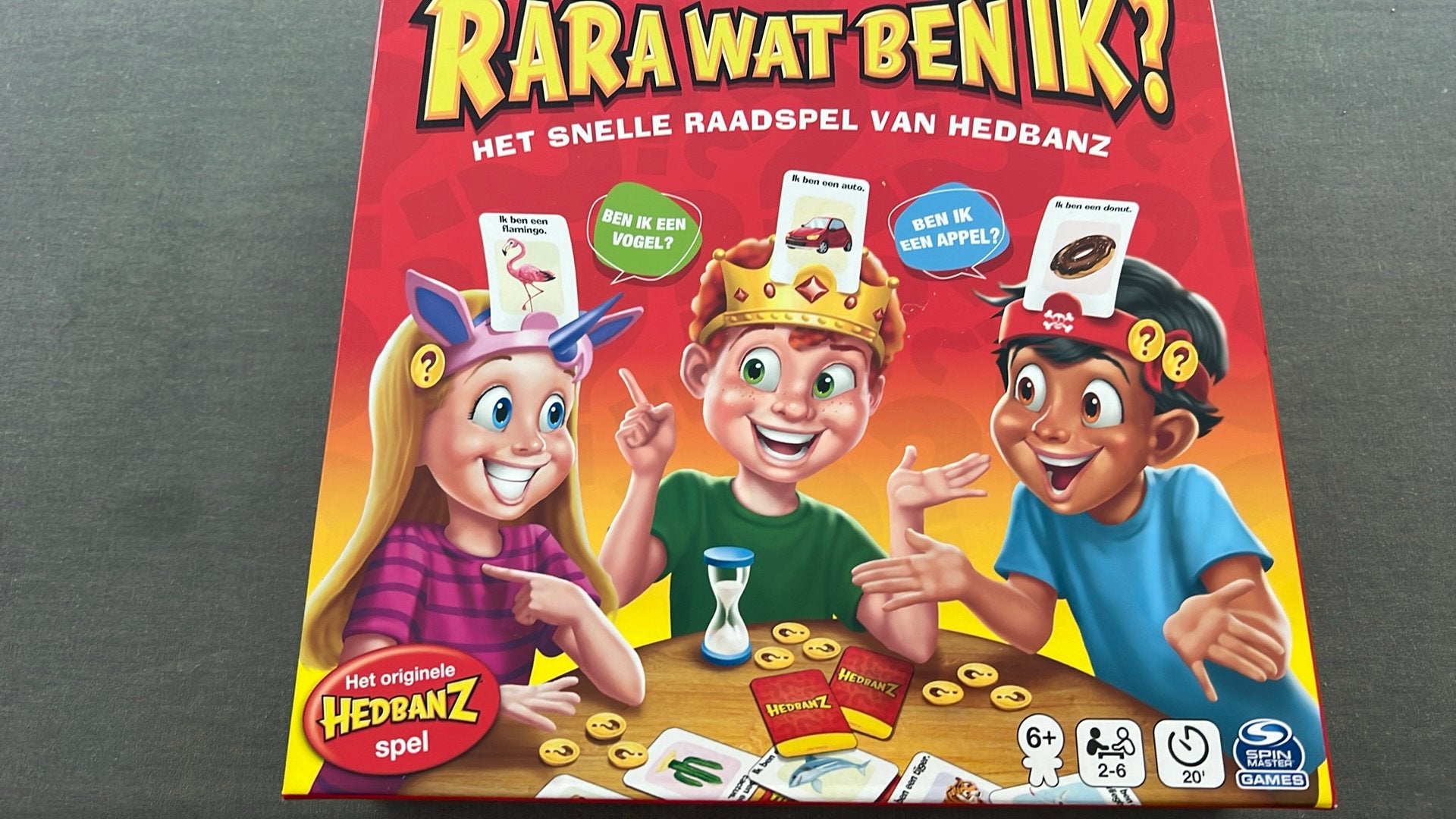 Rara wat ben ik, Enlèvement ou Envoi, Comme neuf