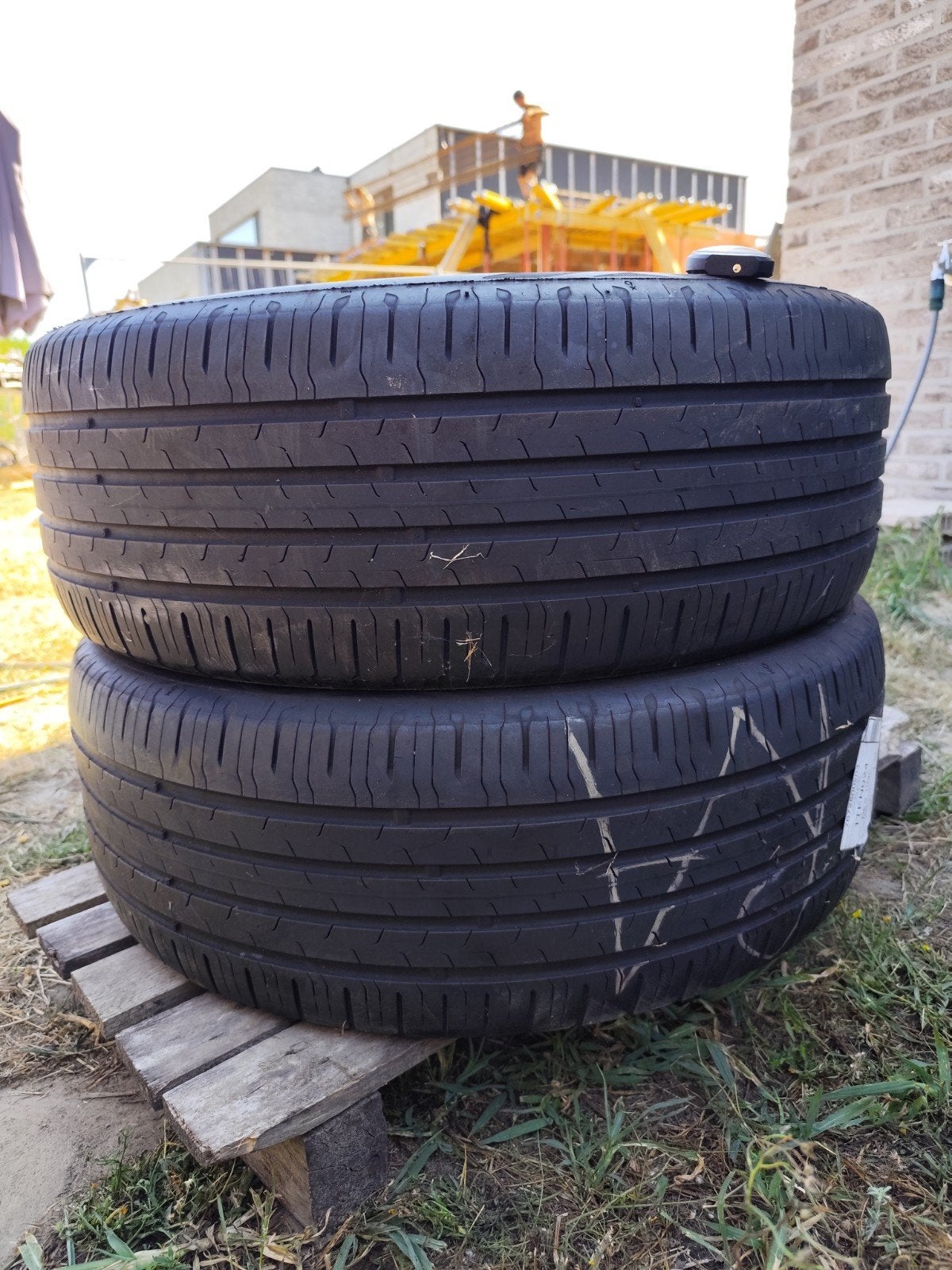 2 x Banden 235/55/R19 .V .XL, Ophalen, Gebruikt