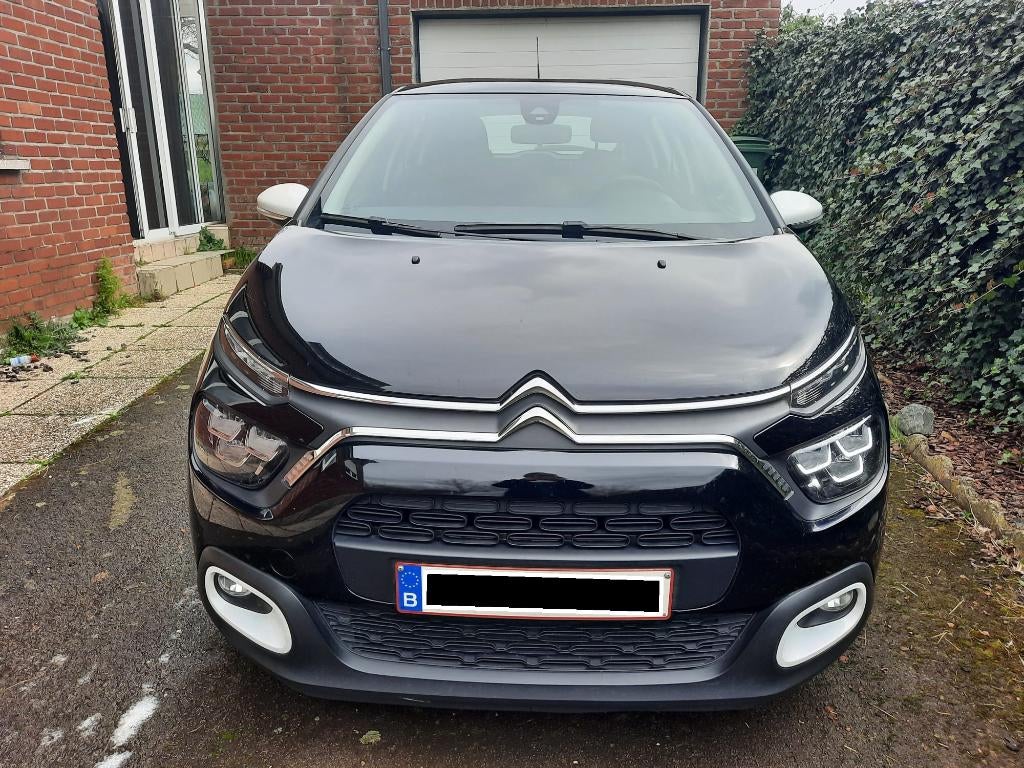 citroen C3 1.2l, Auto's, https://public.car-pass.be/verify/1810-3005-6556#, Stof, Zwart, 5 deurs
