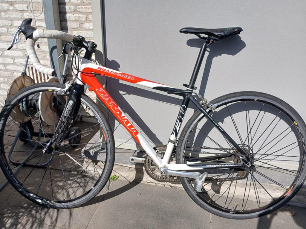 Koersfiets, Fietsen en Brommers, Fietsen | Heren | Sportfietsen en Toerfietsen, Gebruikt, 26 inch, 15 tot 20 versnellingen, Ophalen