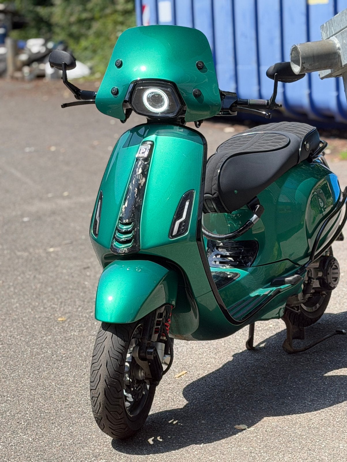 Vespa sprint 80cc | 2021 | uniek | custom | B-Klasse, Fietsen en Brommers, Scooters | Vespa, Ophalen, Klasse B (45 km/u), Zo goed als nieuw
