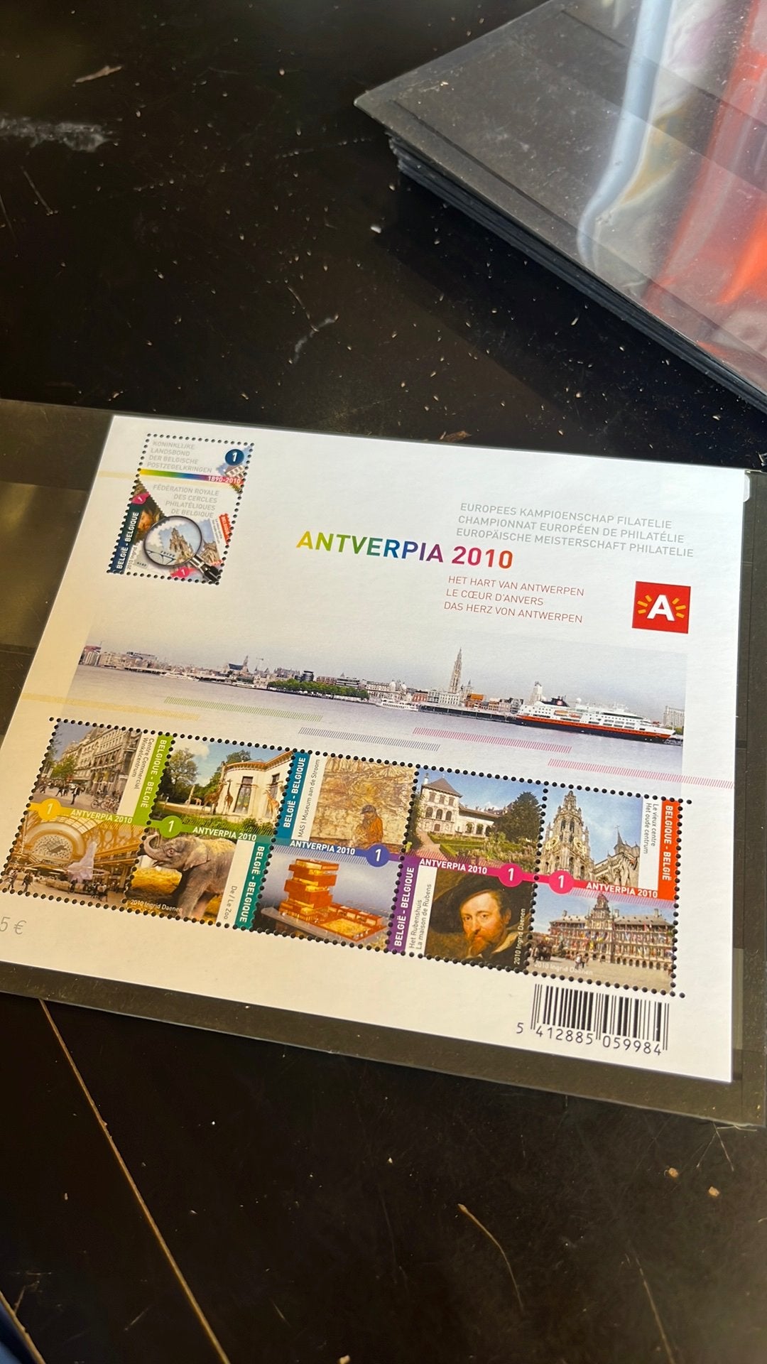 Postzegels Belgie Antverpia 2010, Postzegels en Munten, Verzenden, Postfris