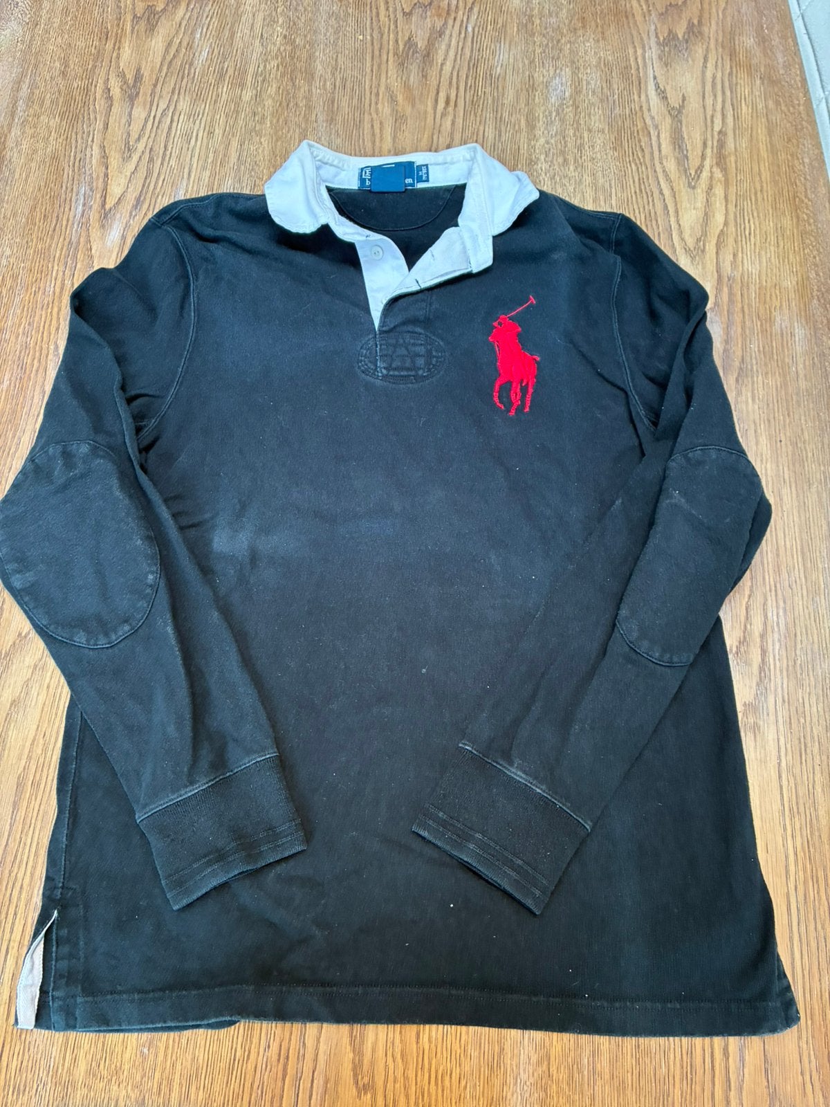 Vintage polo Ralph Lauren - maat Medium, Kleding | Heren, Ophalen of Verzenden, Gedragen, Maat 48/50 (M), Zwart