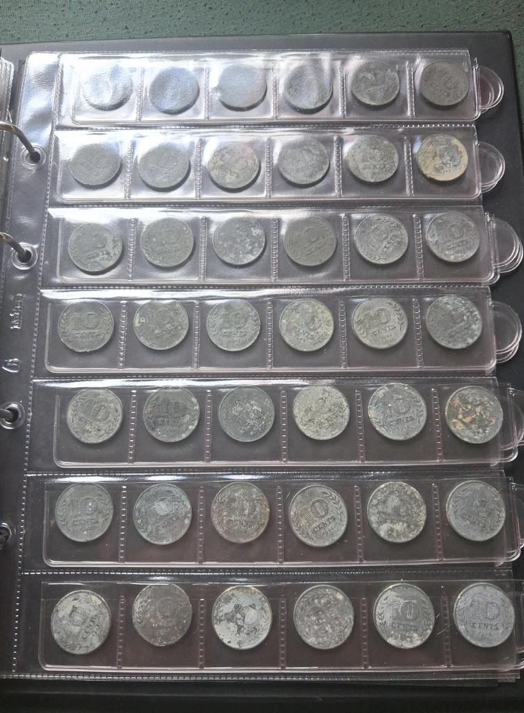 Nederlandse Munten Wo2 Zink (10 Cent 1942), Verzamelen, Militaria | Tweede Wereldoorlog, Ophalen of Verzenden