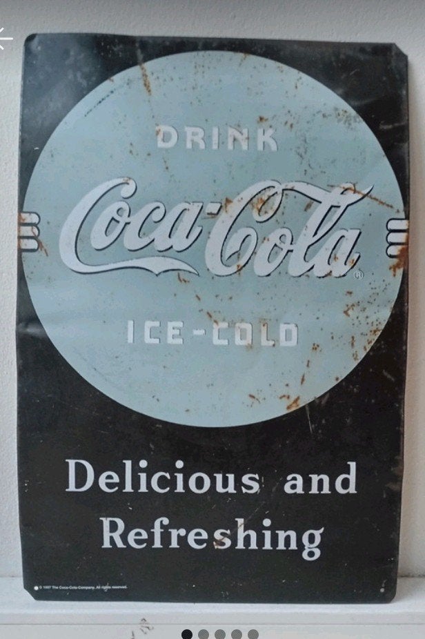 Assiette Coca Cola vintage 
1987, Enlèvement ou Envoi