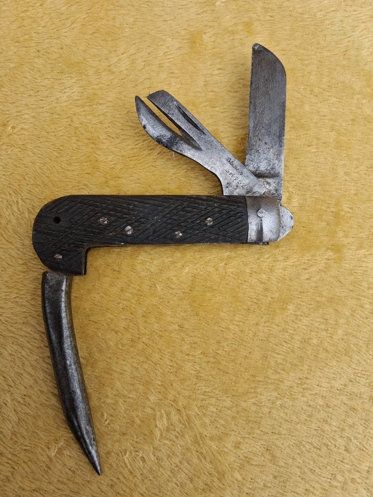 vieux couteau de poche anglais année 1952 flèche anglaise, Enlèvement ou Envoi, Armée de terre, Autres types