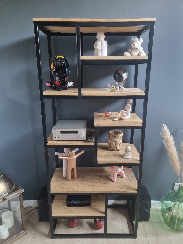 Etagere teck design, Maison & Meubles, Enlèvement, Comme neuf, Étagère, Bois