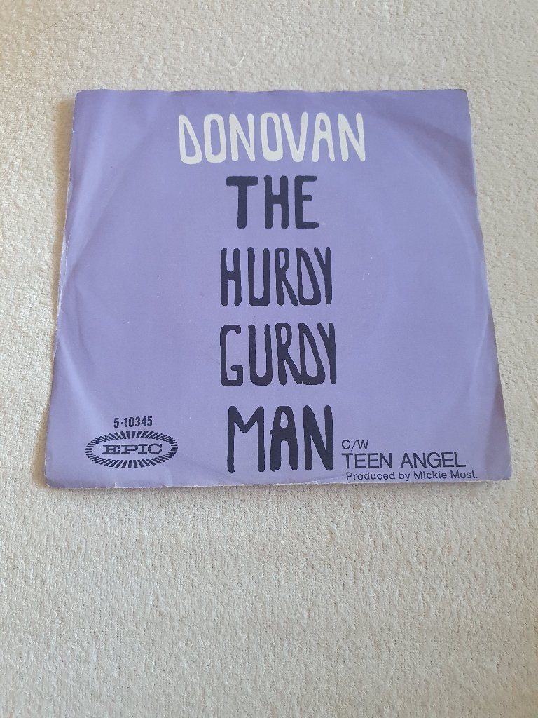 S - Donovan – The Hurdy Gurdy Man - 1968, CD & DVD, Enlèvement ou Envoi, 7 inch, Comme neuf, EP