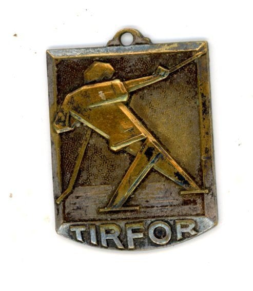 Anonieme Tirfor medaillegravure Metargent (1950-1960), Verzamelen, Ophalen of Verzenden, Gebruikt, Overige typen