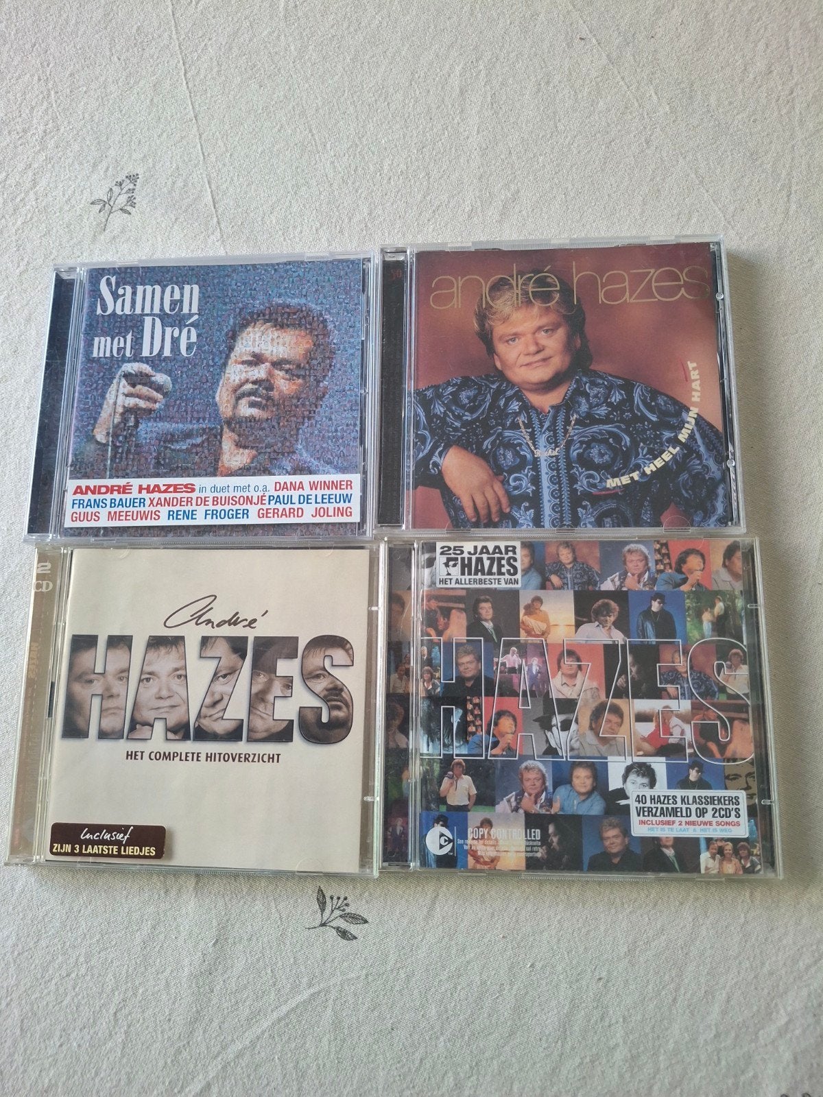 Cds andre hazes, Ophalen of Verzenden