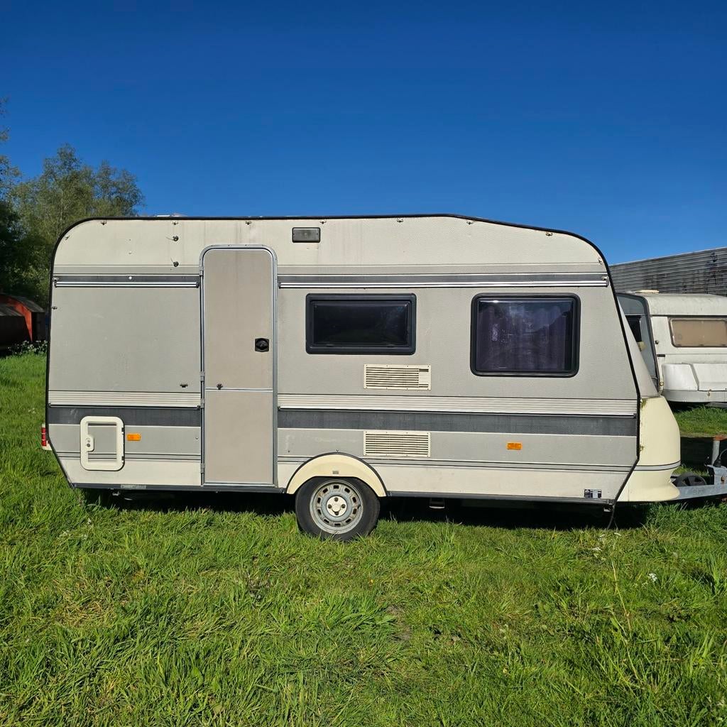 Caravan Hobby voortent tenten luifel camping veranda tent 5m, Caravans en Kamperen, Tenten, Ophalen
