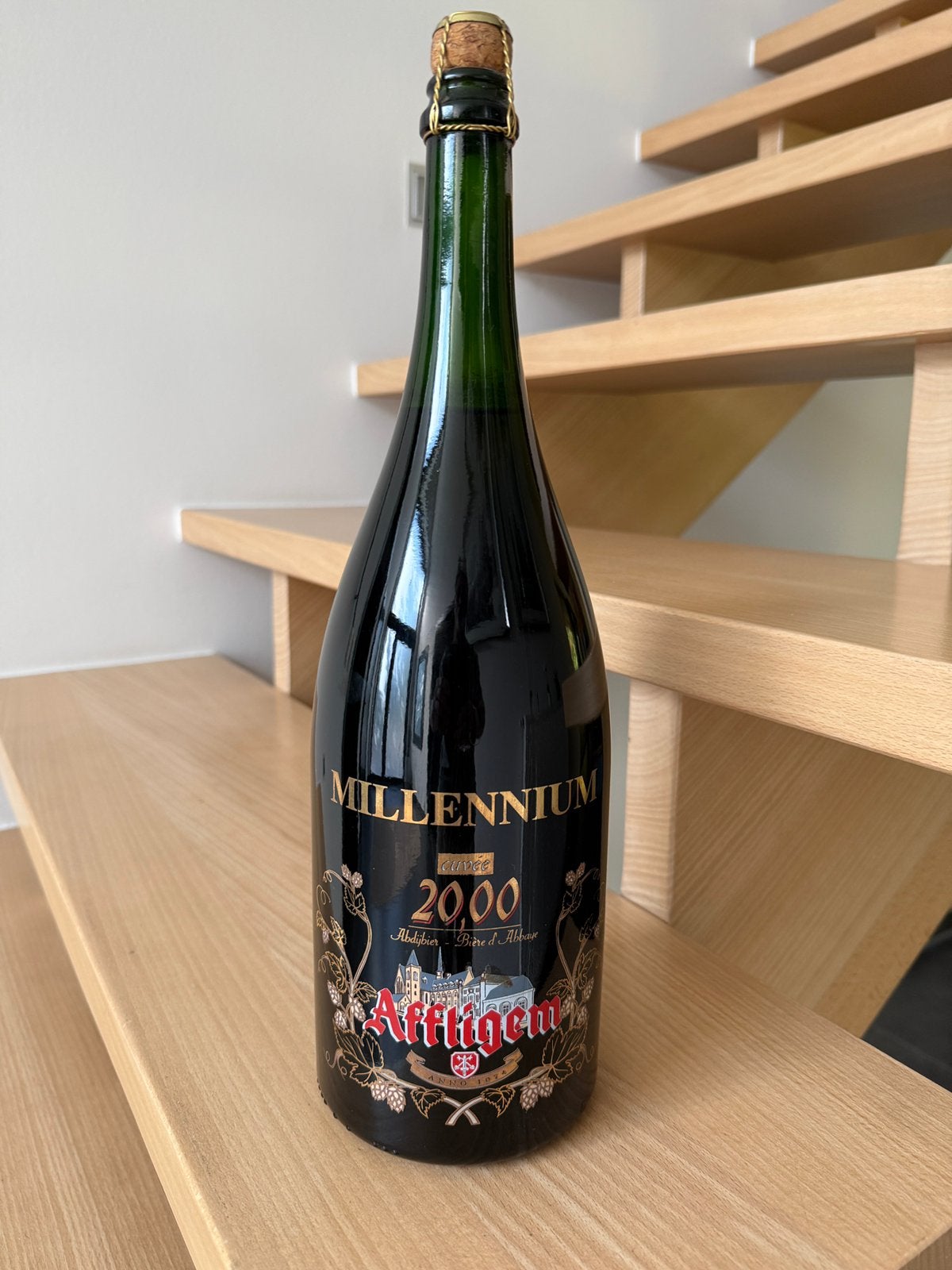 Affligem Millennium 2000, Verzamelen, Glas en Drinkglazen, Ophalen, Zo goed als nieuw