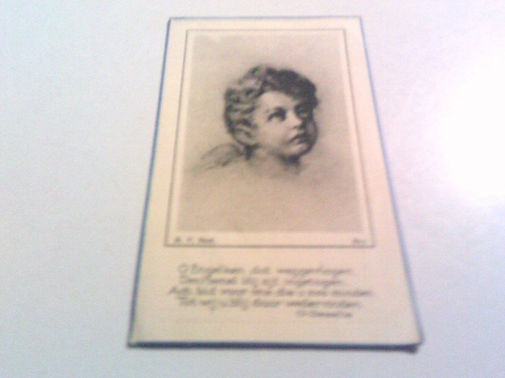 doods prentje urbanus ludovicus julius bos, Verzamelen, Ophalen of Verzenden, Rouwkaart