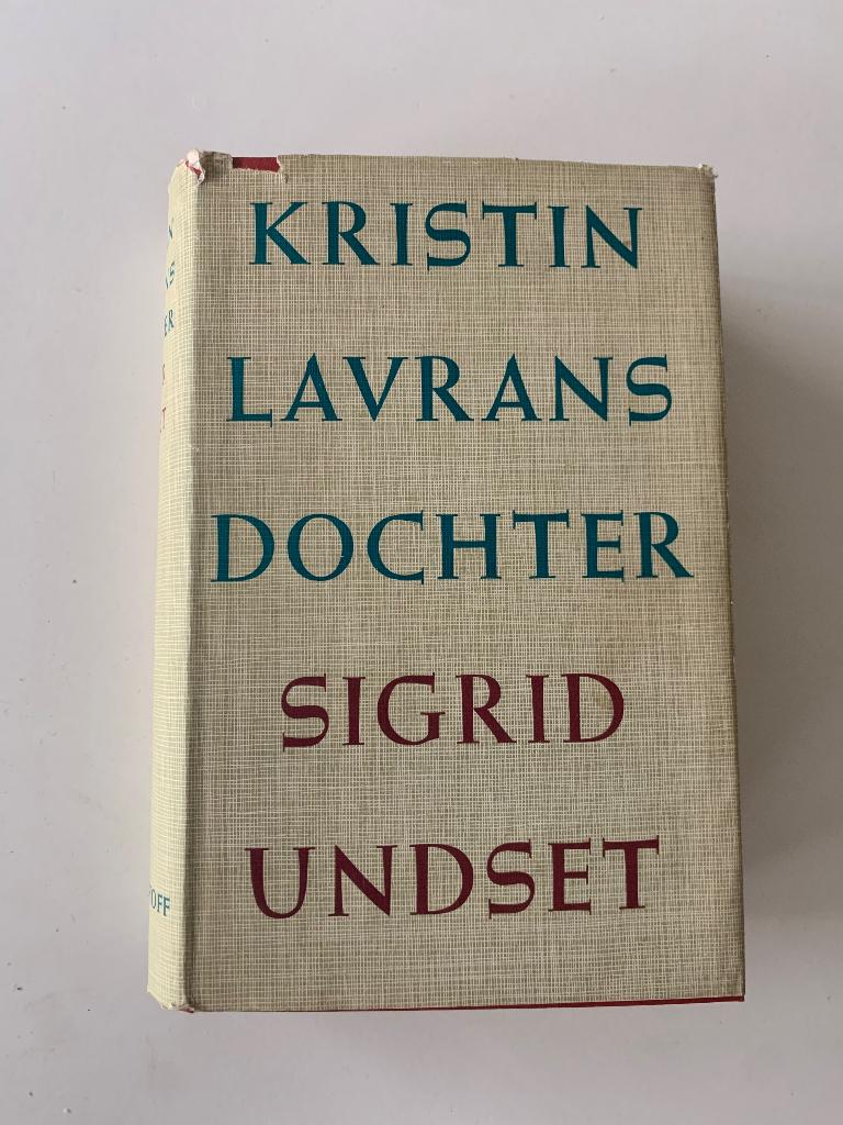 Kristin Lavrans dochter, Sigrid Undset, Enlèvement ou Envoi, Utilisé