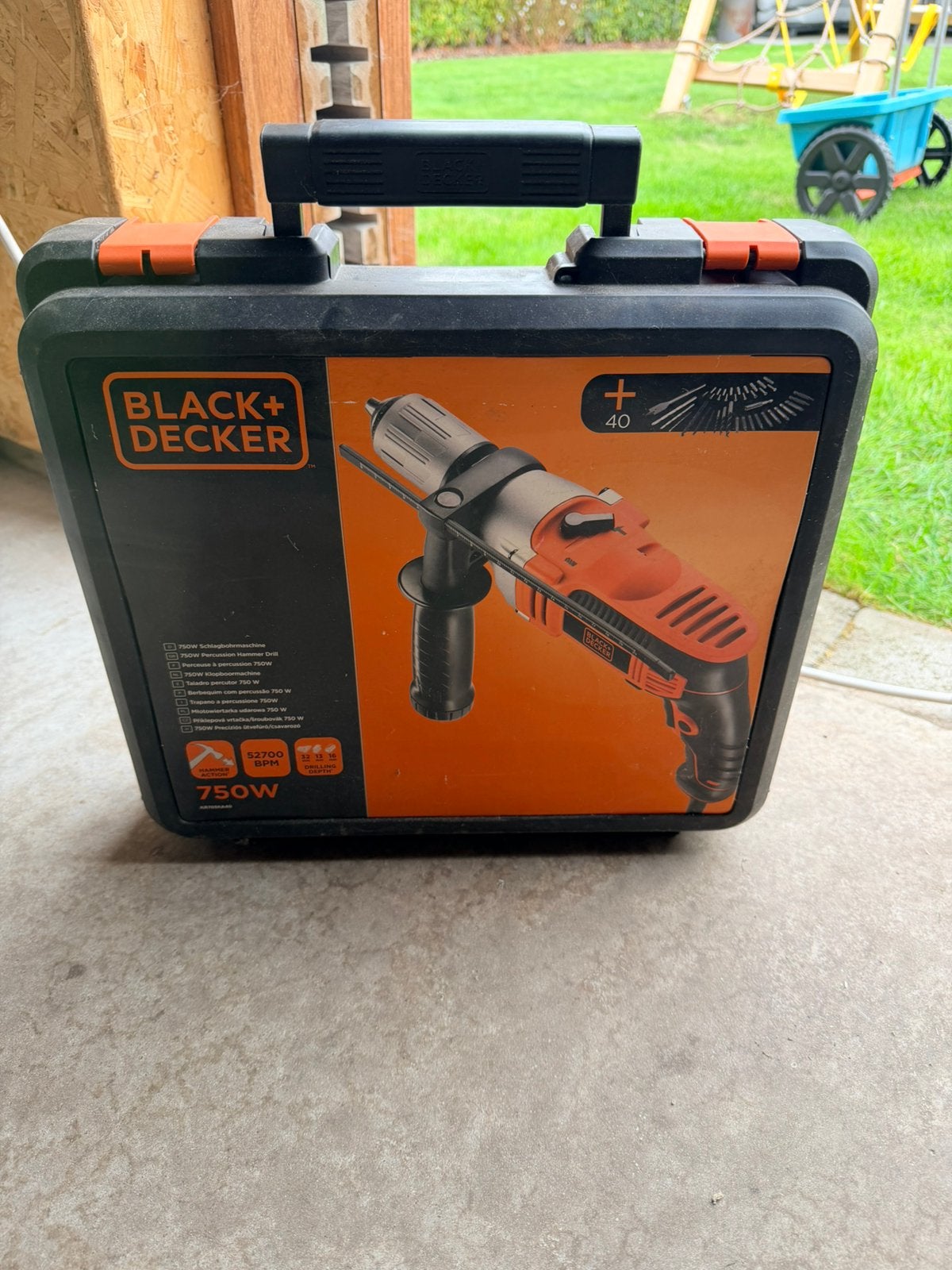 Black & decker klopboormachine, Doe-het-zelf en Bouw, Ophalen, Gebruikt