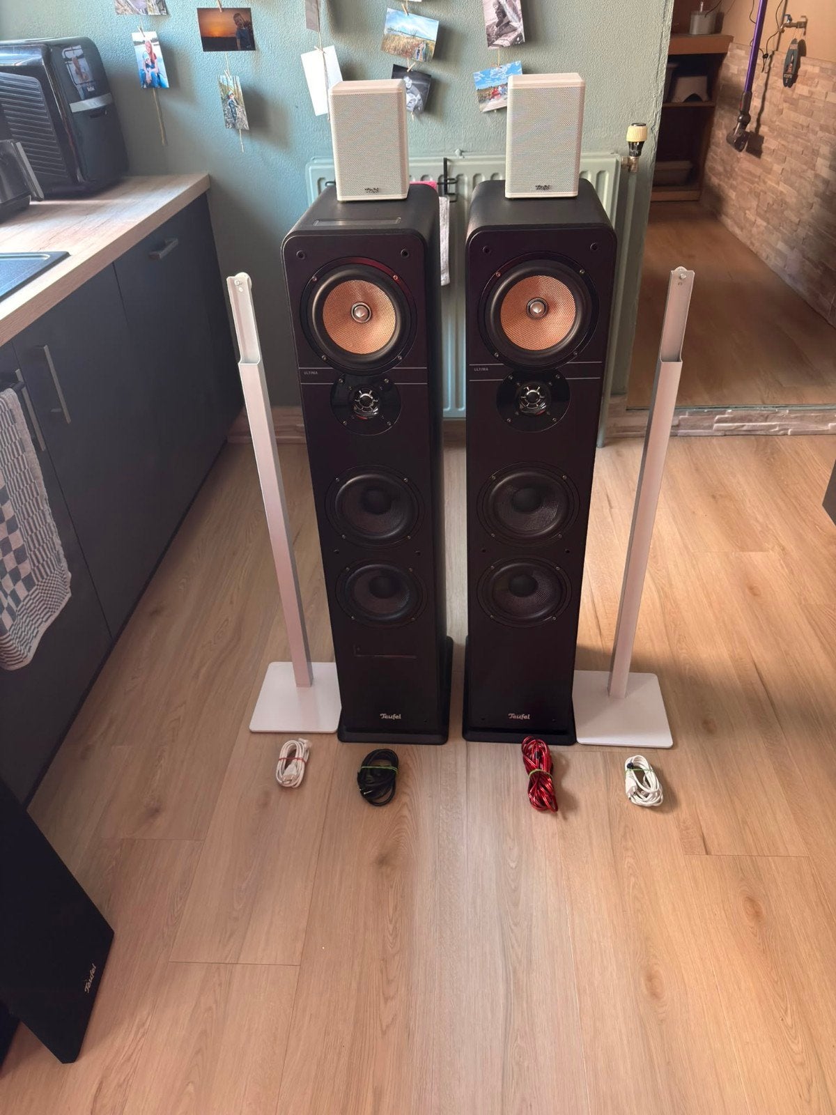 teufeul ultima 40 Active + effekt 2 sans fil, Télécommande, Enlèvement, Comme neuf