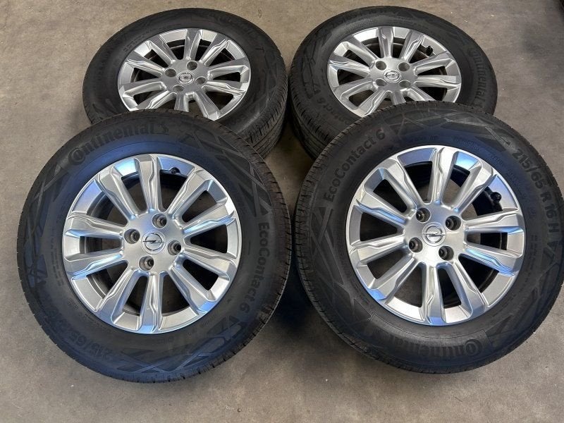16 inch originele velgen + zomerbanden Opel Mokka  983509728, Pneus et Jantes, 215 mm, 16 pouces, Pneus été