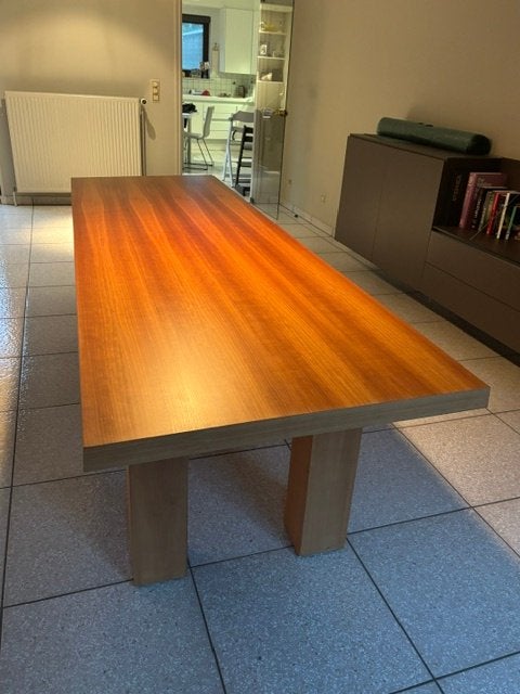 Eettafel en stoelen, Huis en Inrichting, Tafels | Eettafels, Ophalen, Modern/landelijk, 200 cm of meer, 50 tot 100 cm
