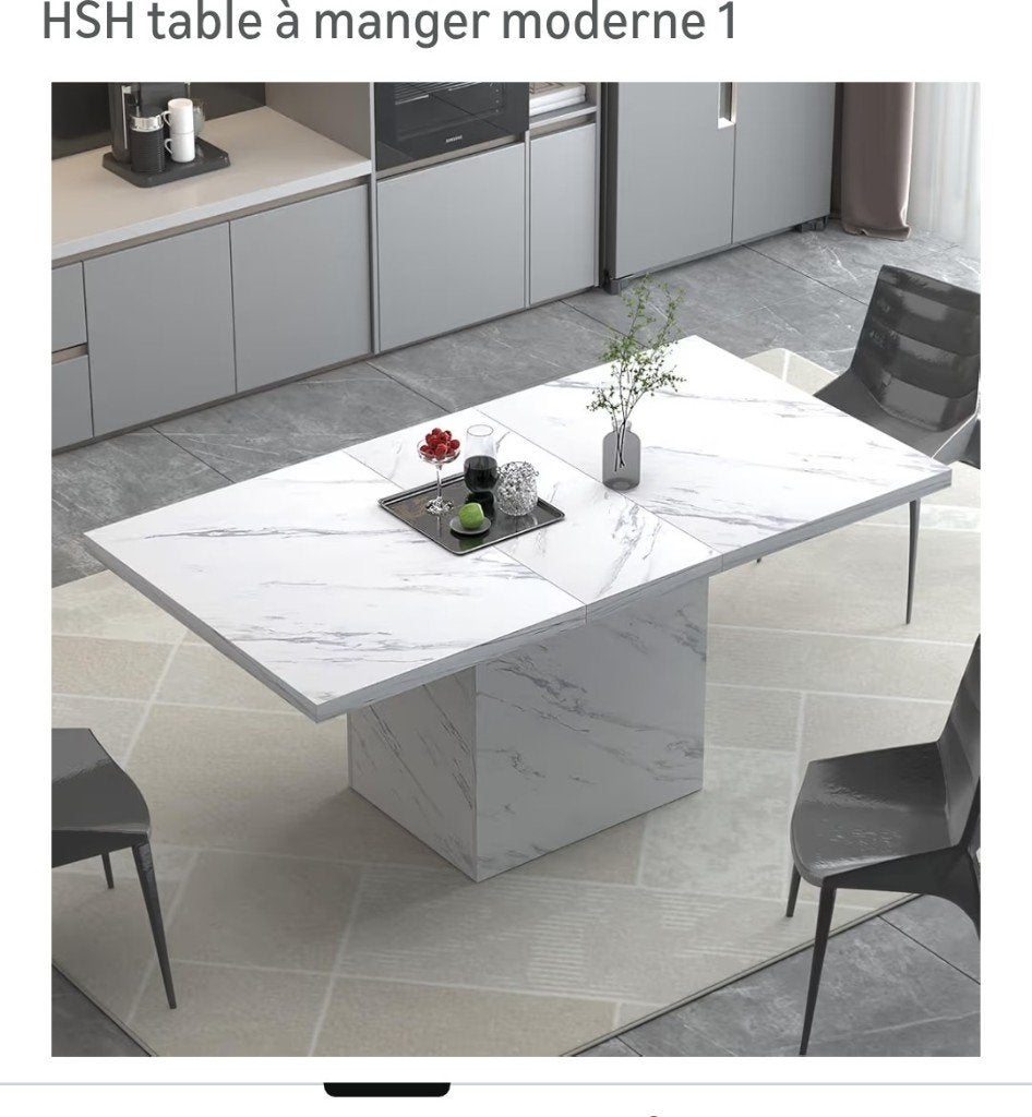 Table de salle a manger, Maison & Meubles, 100 à 150 cm, Cinq personnes ou plus, Comme neuf, Enlèvement