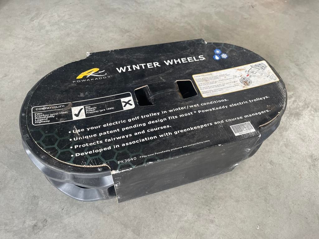 Winter wheels golf trolley, Sports & Fitness, Enlèvement, Comme neuf