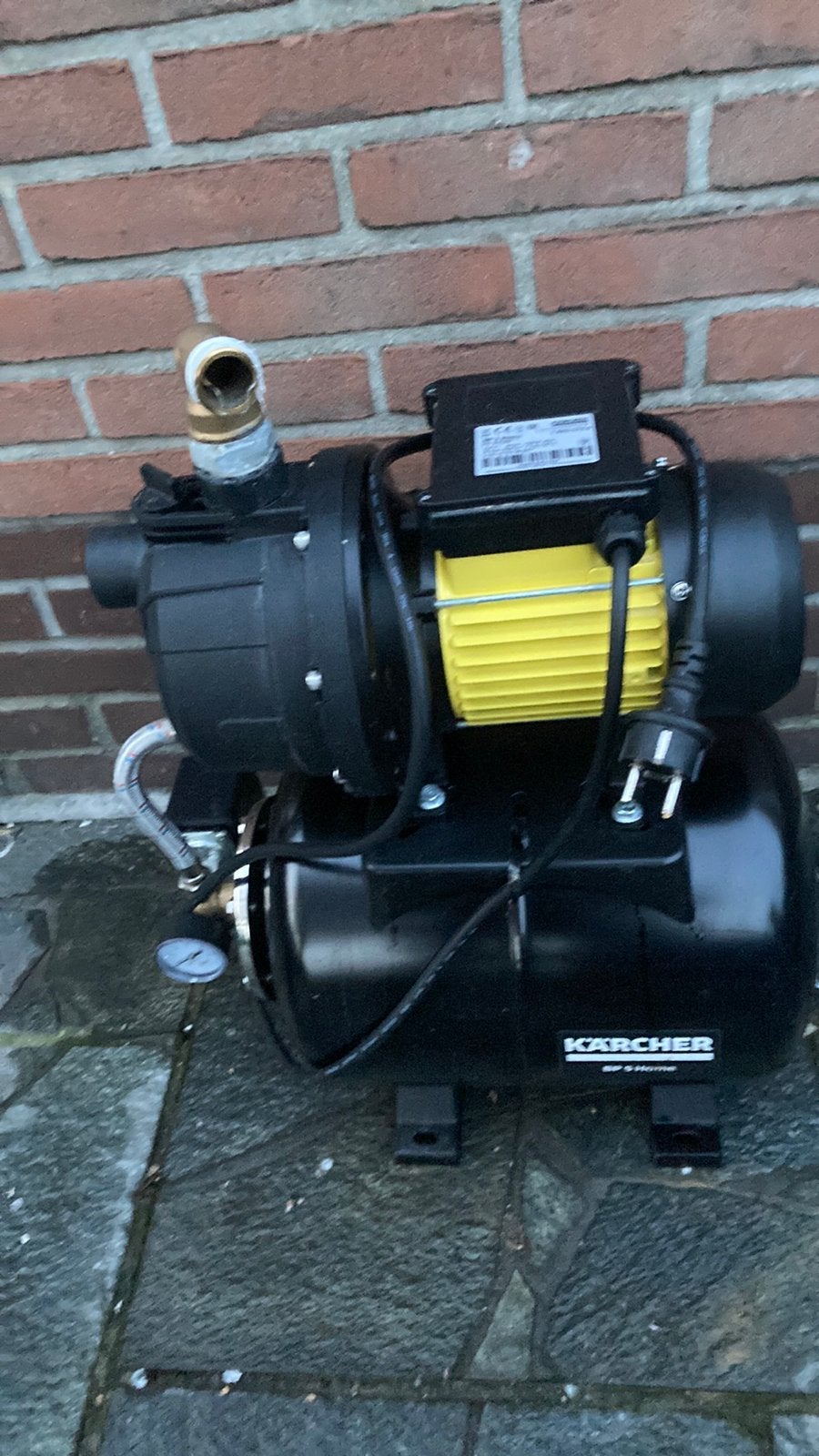 Hydrofoorpomp. 4500l /u, Jardin & Terrasse, Pompes à eau, Enlèvement, Comme neuf, Pompe d'appoint