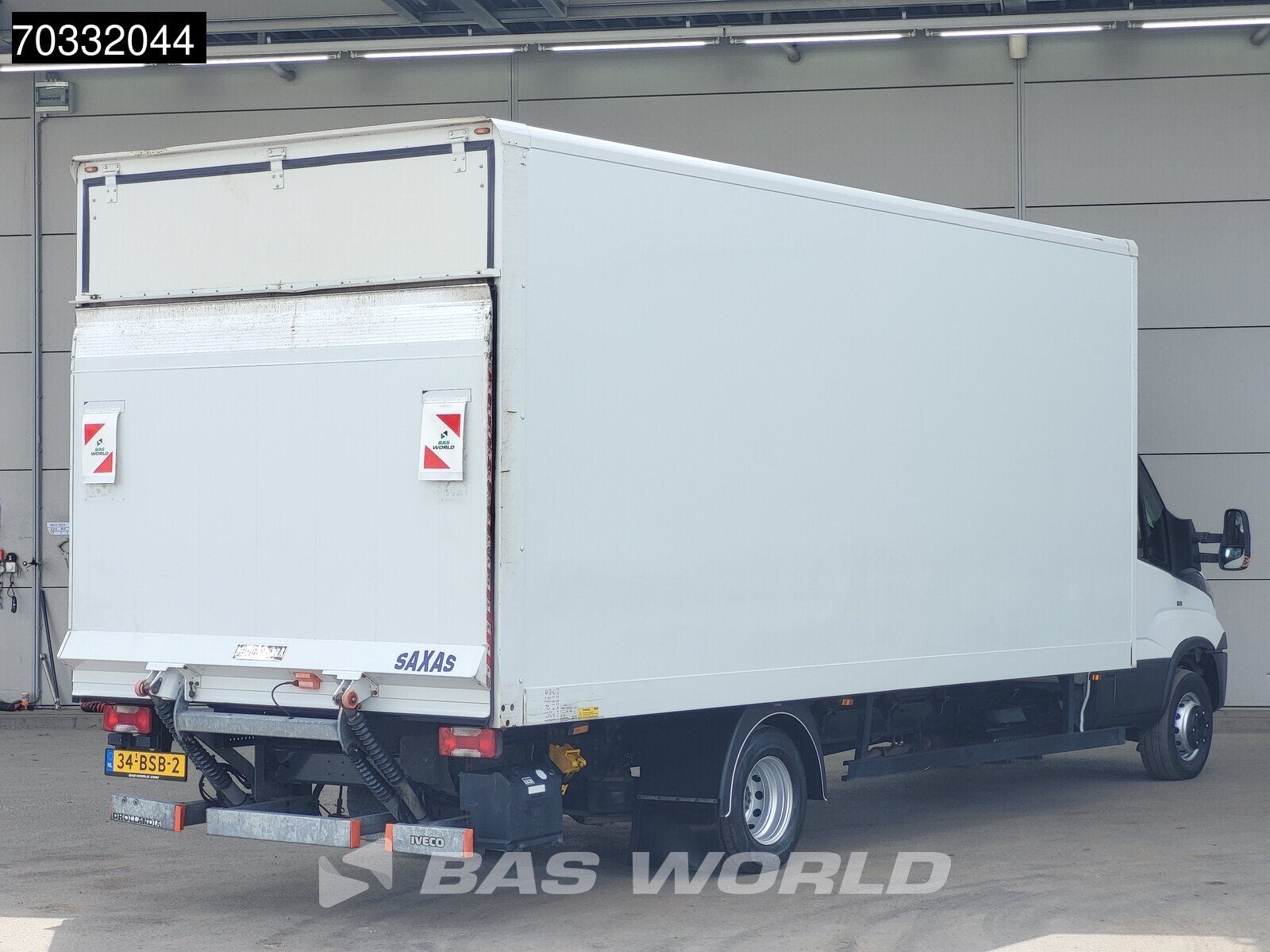 Iveco Daily 72C18 3.0L Automaat 1000KG Laadklep Luchtvering, Auto's, Bestelwagens en Lichte vracht, Automaat, Stof, Gebruikt, Euro 6