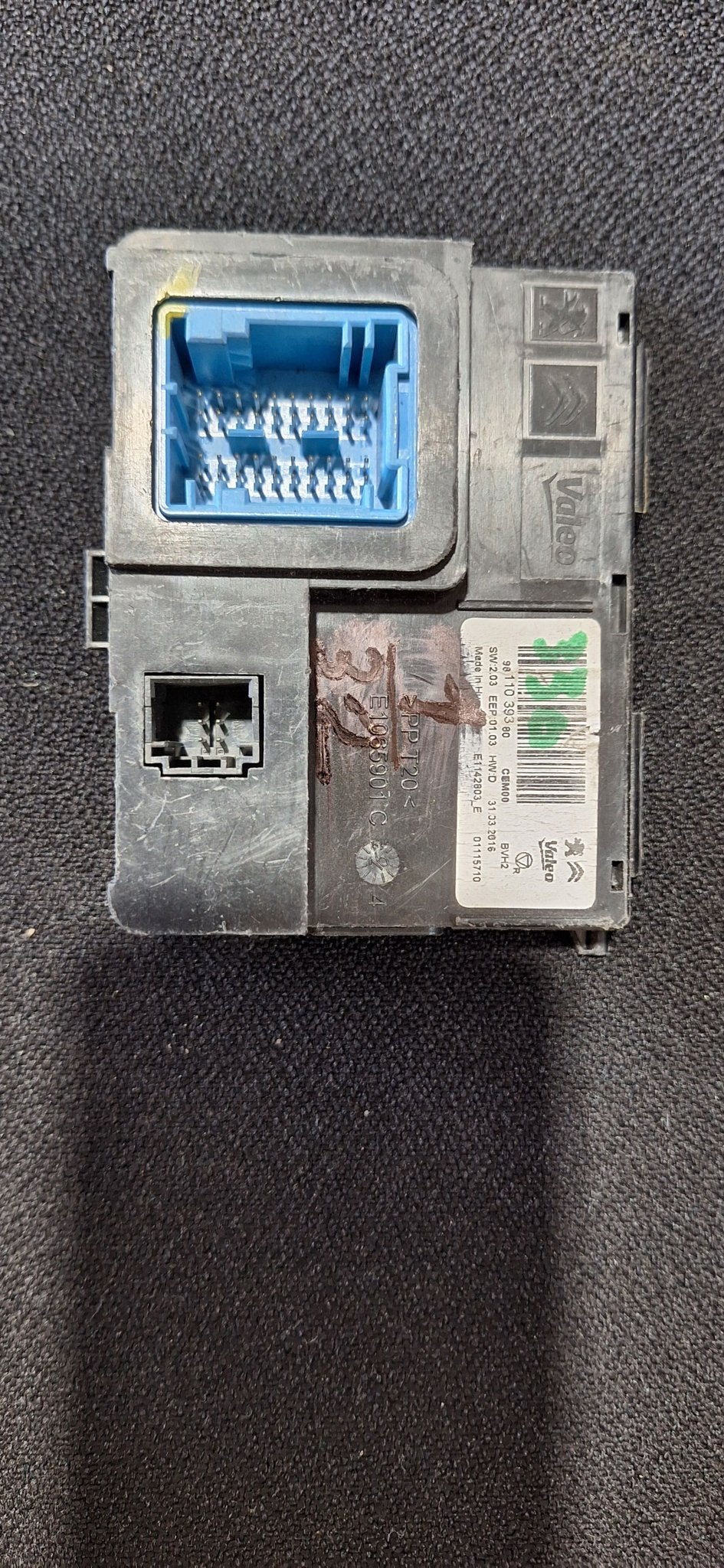 Originele BSI Body Control Module Peugeot Citroën 208 308 C3, Autos : Pièces & Accessoires, -, Utilisé, -, -