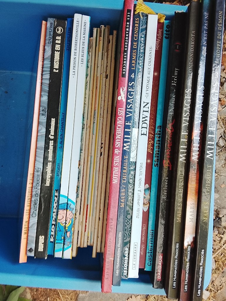 Lot BD, Plusieurs BD, Enlèvement ou Envoi, Utilisé