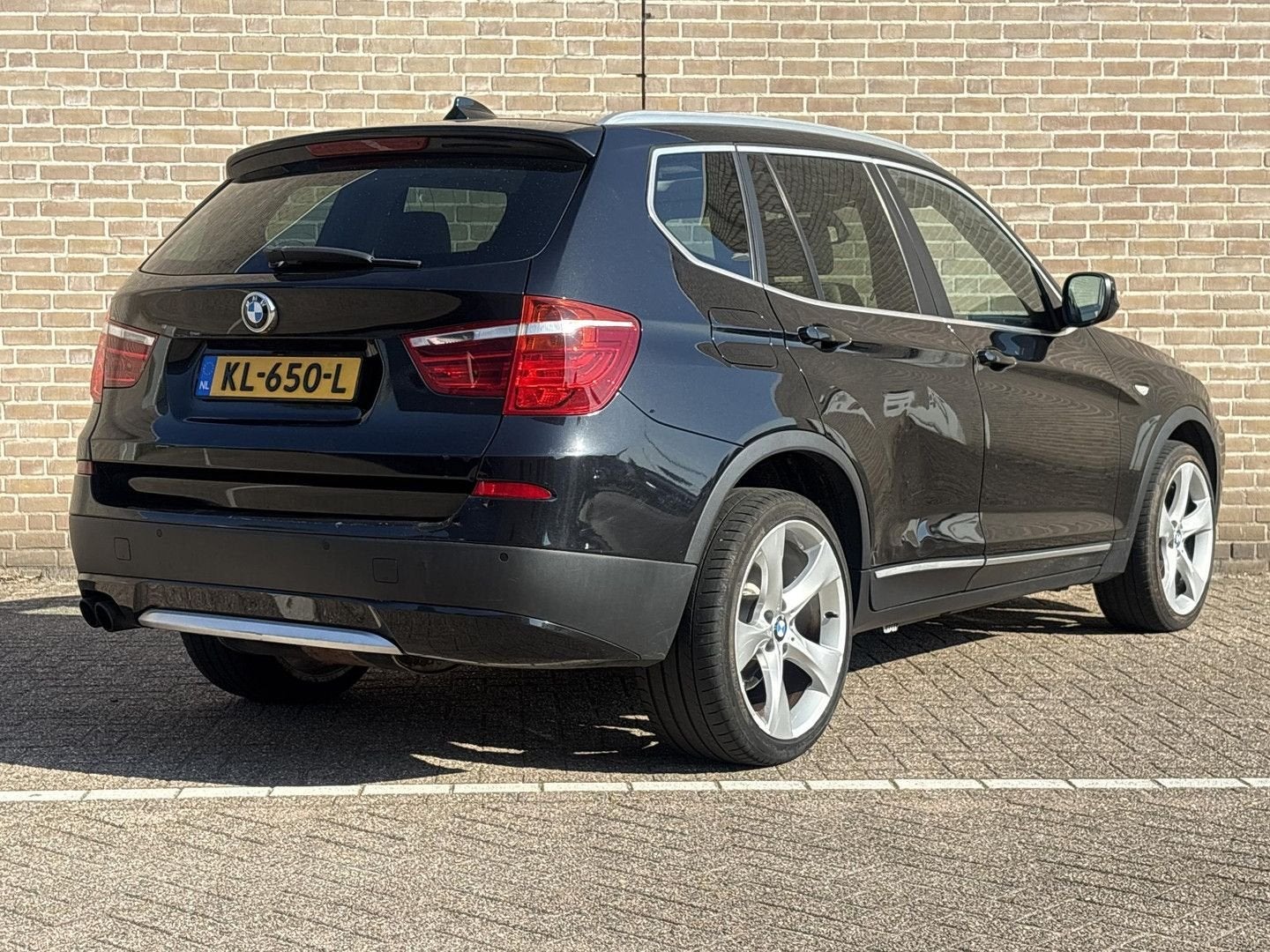BMW X3 xDrive35i High Executive, Auto's, BMW, Automaat, 204 g/km, Zwart, SUV of Terreinwagen