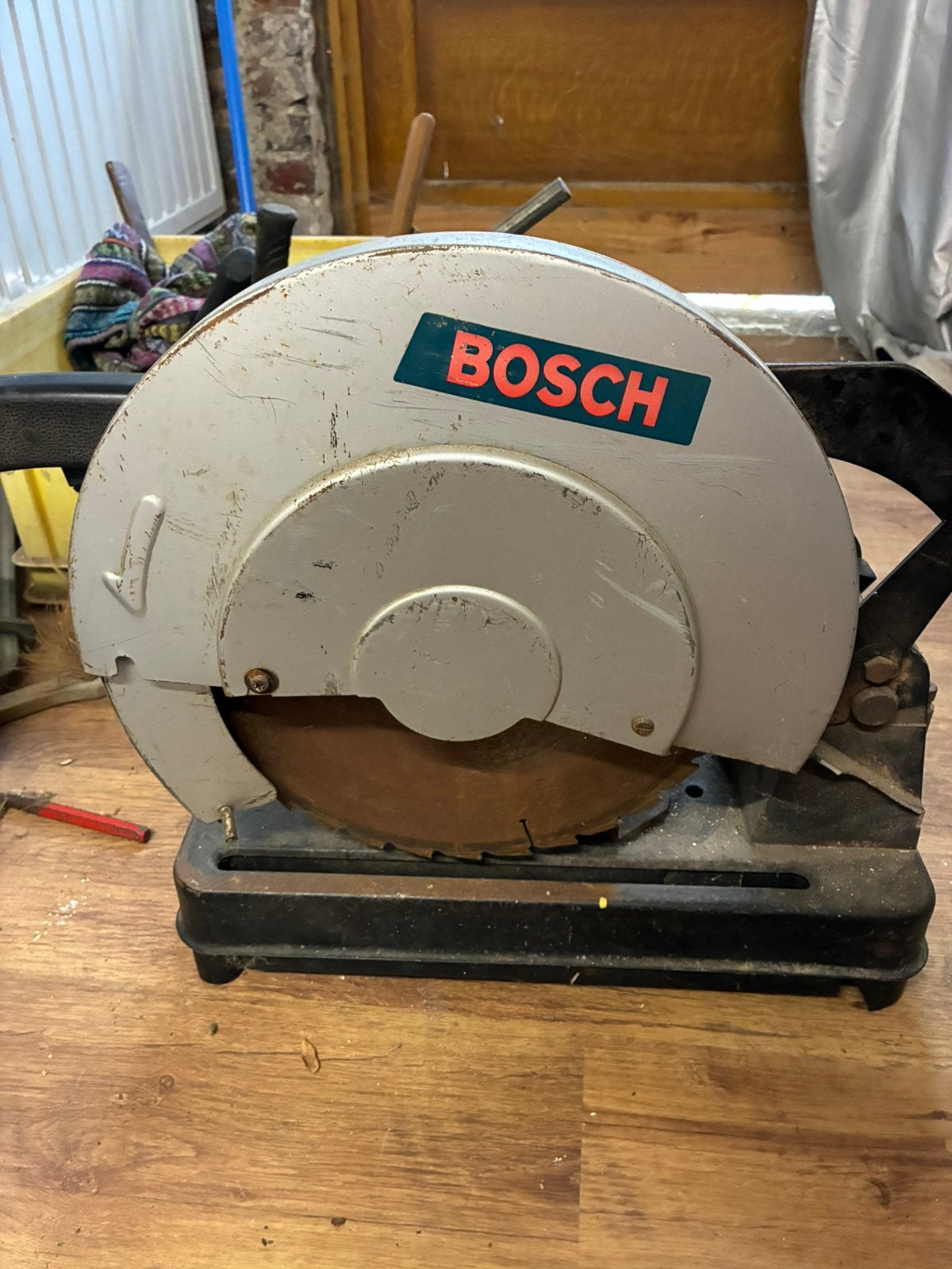 Tronçonneuse à métaux Bosch Professional GCO 14-1, Enlèvement, Utilisé, Scie circulaire