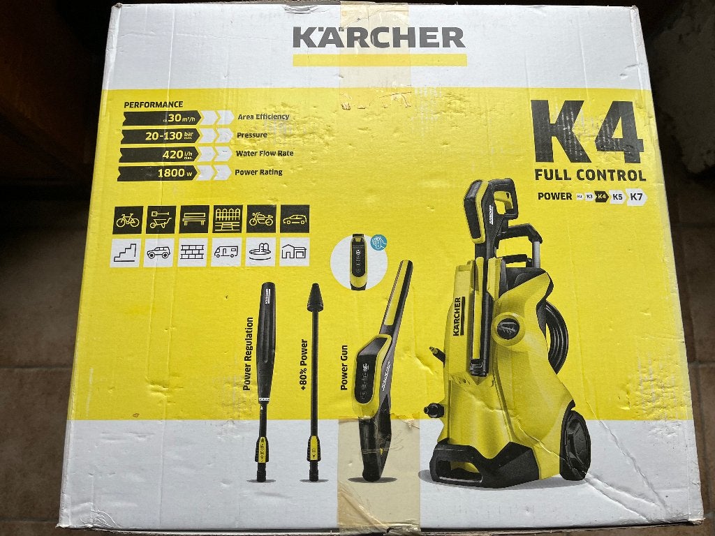 Nettoyeur haute pression Kärcher K4 Full Control, Jardin & Terrasse, Neuf, Électrique, Enlèvement, Karcher