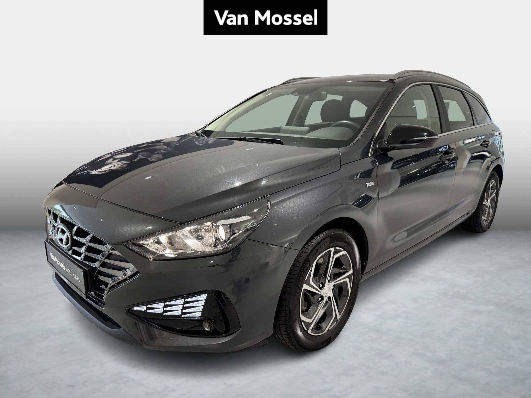 Hyundai i30 Wagon 1.5 T-GDi 118kW Techno, Auto's, Voorwielaandrijving, Emergency brake assist, Stof, Gebruikt