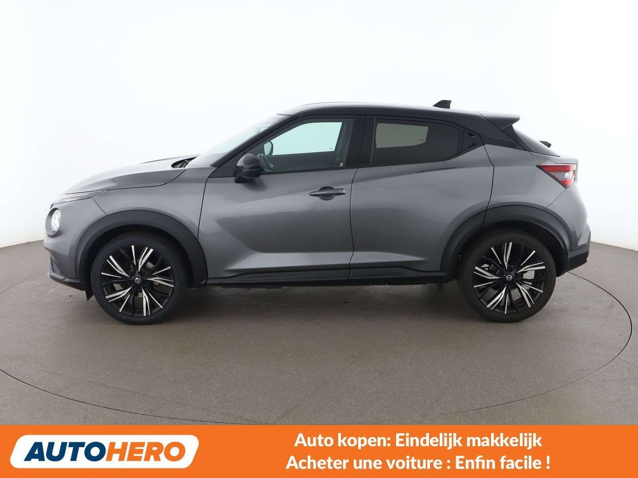 Nissan Juke 1.0 DIG-T N-Connecta (bj 2021, automaat), Auto's, Stof, Gebruikt, Overige brandstoffen, 5 zetels