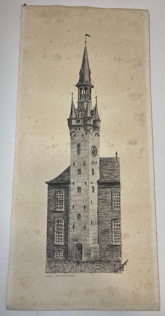 Lier – Het Belfort, Antiquités & Art, Art | Autres Art, Envoi