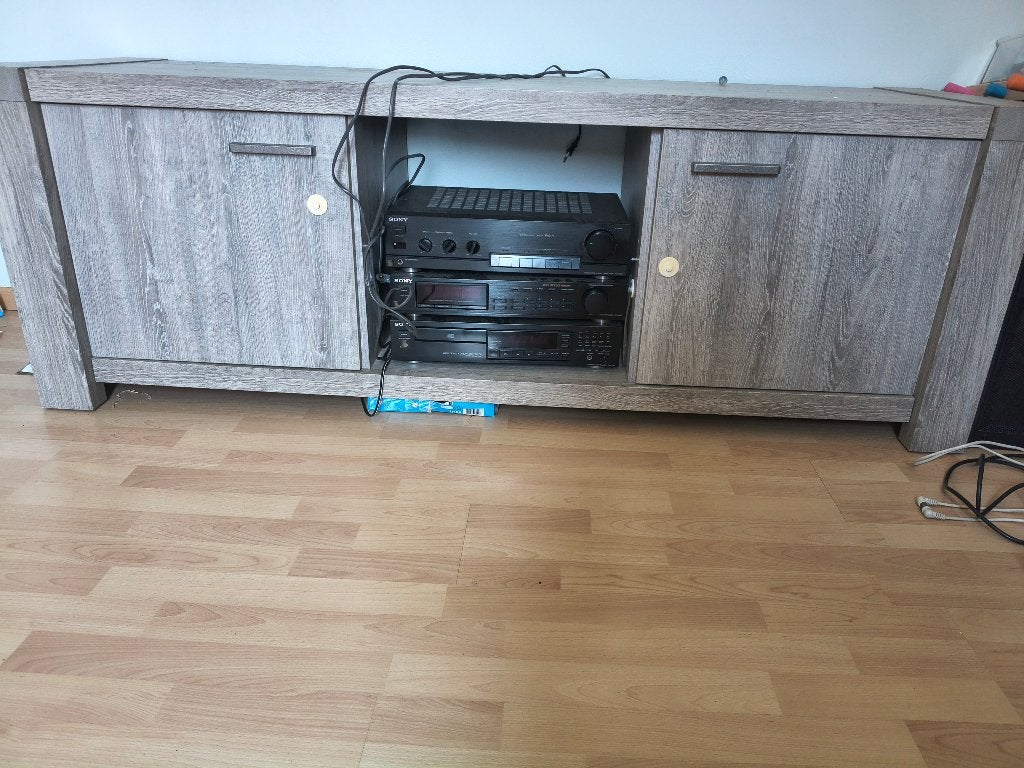 Tv kast, Ophalen, Gebruikt, Landelijk modern, 150 tot 200 cm