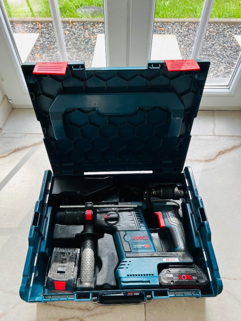 Bosch professionnel Perforateur GBH 18 V-26F, Enlèvement, Comme neuf, 600 watts ou plus, Marteau perforateur et/ou Marteau piqueur