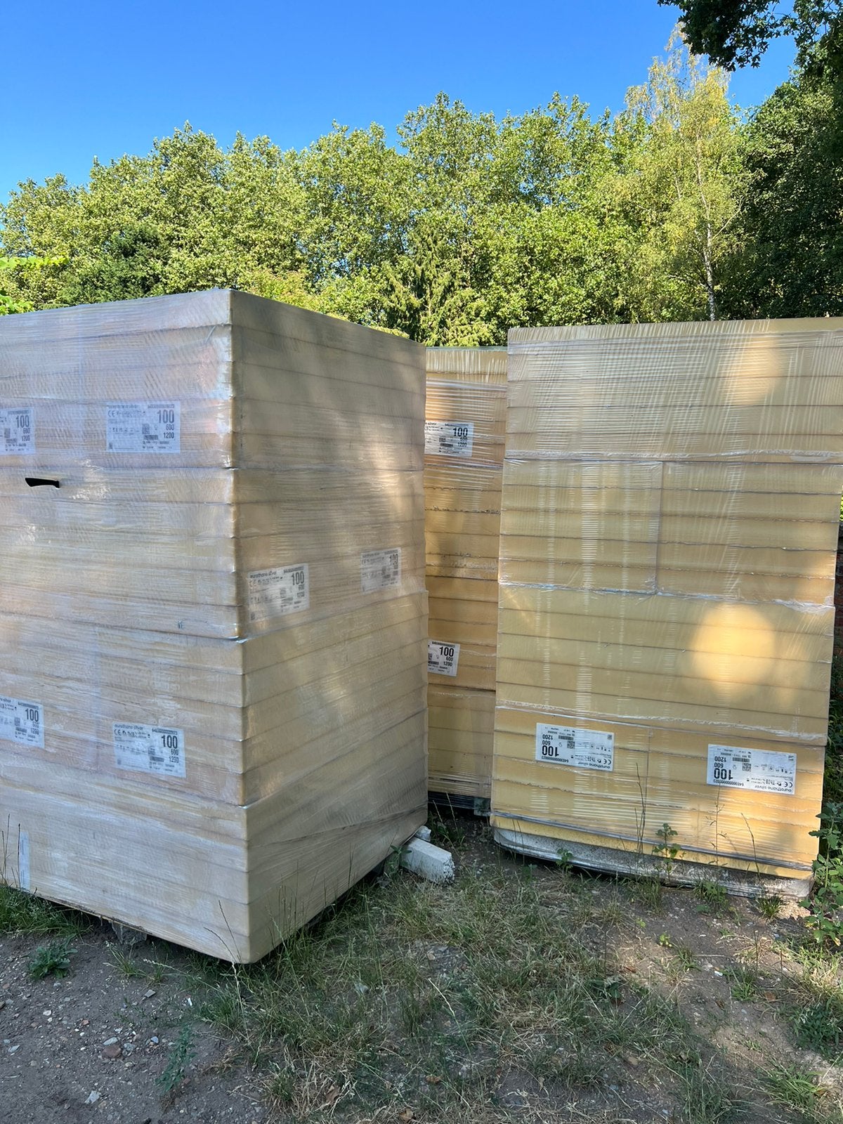 Pir isolatie, Neuf, Isolation de toiture, 8 à 12 cm, Enlèvement