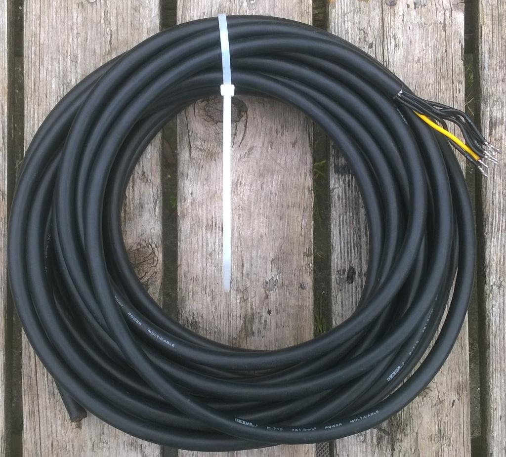 Kabel 7-aderig DAP 11+ meter 7G1,5, Muziek en Instrumenten, Kabels en Stekkers, Zo goed als nieuw, Apparatuur, Ophalen of Verzenden
