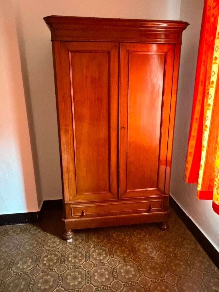 Garde robe vintage, Maison & Meubles, Teck, 150 à 200 cm, Comme neuf, Enlèvement