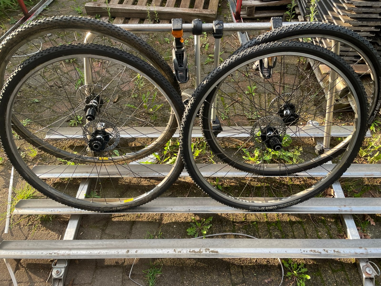 Crosswielen voor schijven, Fietsen en Brommers, Gebruikt, Gravelbike, Aluminium, Ophalen