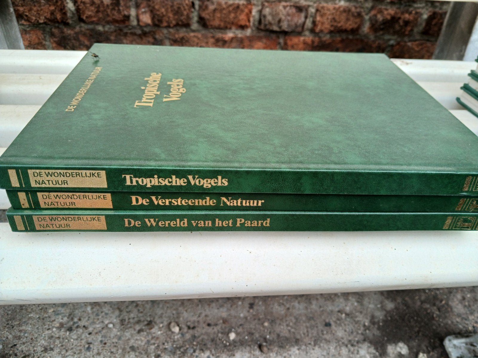 De wondelijke natuur boeken, Boeken, Ophalen