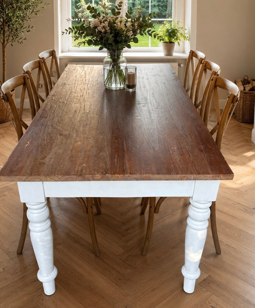 Eettafel, Huis en Inrichting, Tafels | Eettafels, Ophalen, Zo goed als nieuw