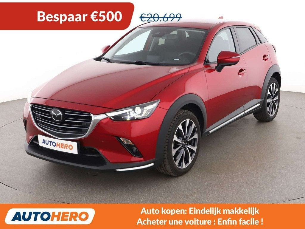 Mazda CX-3 2.0 Skyactiv-G Selection (bj 2021, automaat), Auto's, Mazda, 1998 cc, Gebruikt, 89 kW, Leder