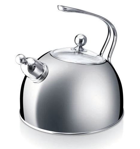 Nieuw | Fluitketel Beka Melbourne 2,5L inox, Inox, Overige typen, Nieuw, Ophalen of Verzenden