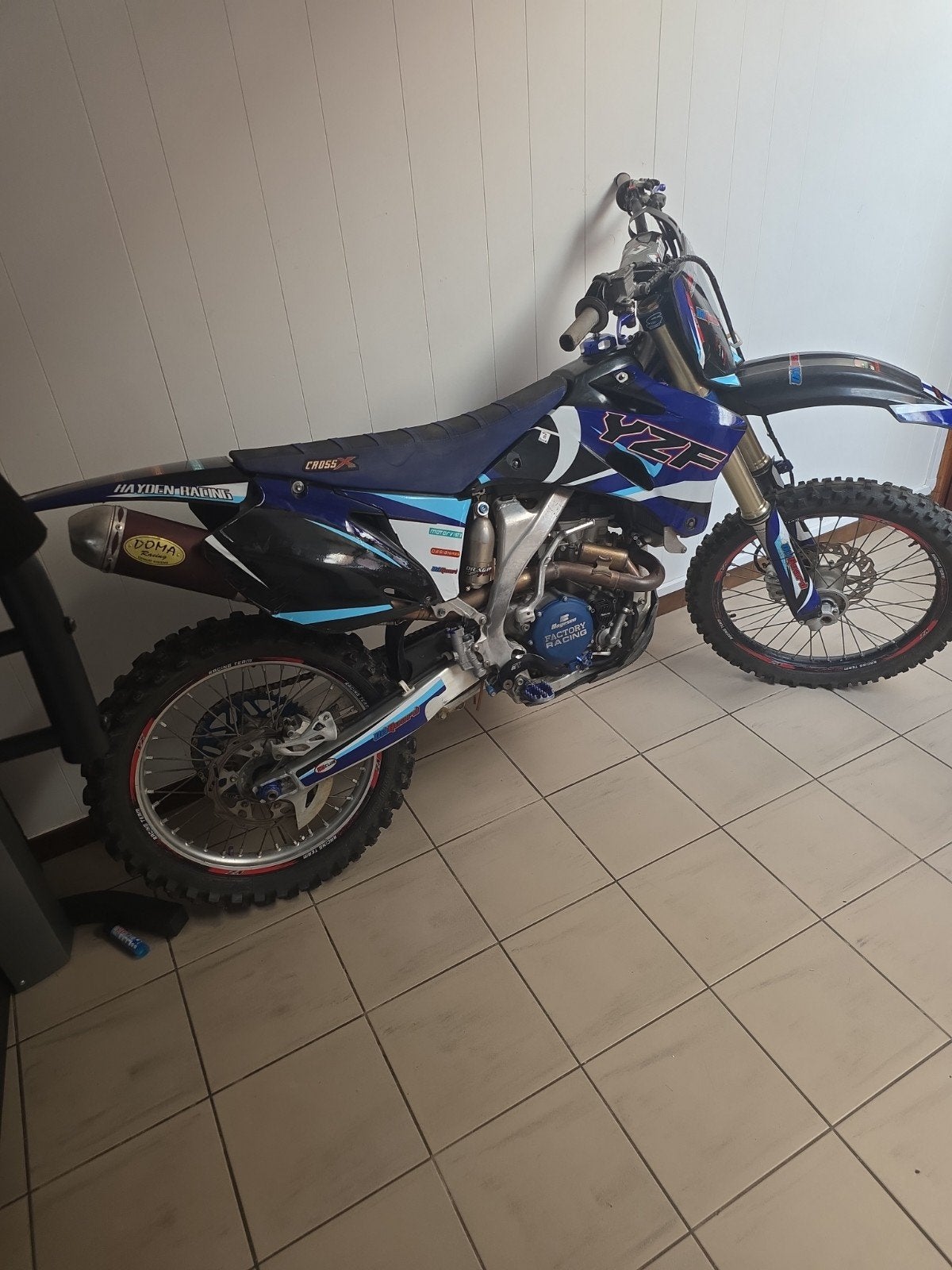 Yz250f, Enlèvement