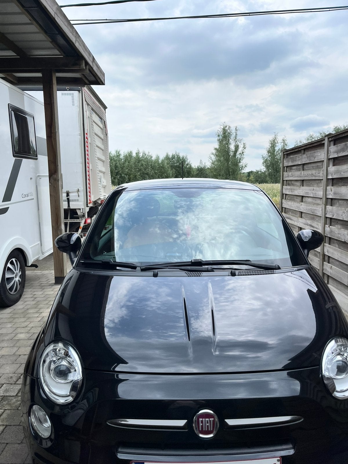 Fiat 500 sport 2013 1.4 autom.99pk leder,hallogeenlamp,, Autos, Cuir, Euro 5, Achat, Capteur de stationnement