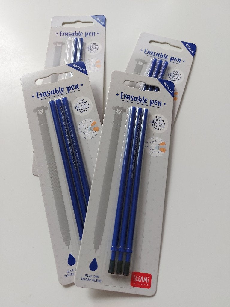 Legami Erasable Pen navulling - 11 st Blauw school  - €15, Enlèvement ou Envoi