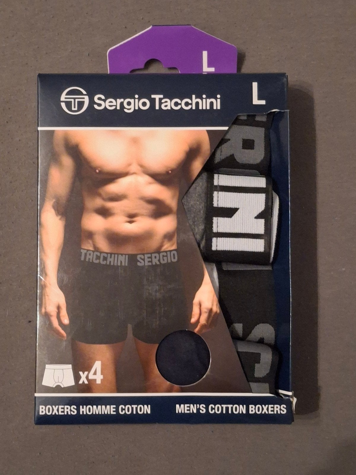 lot 4 boxer, Vêtements | Hommes, Enlèvement ou Envoi, Gris, Sergio tacchini, Boxer