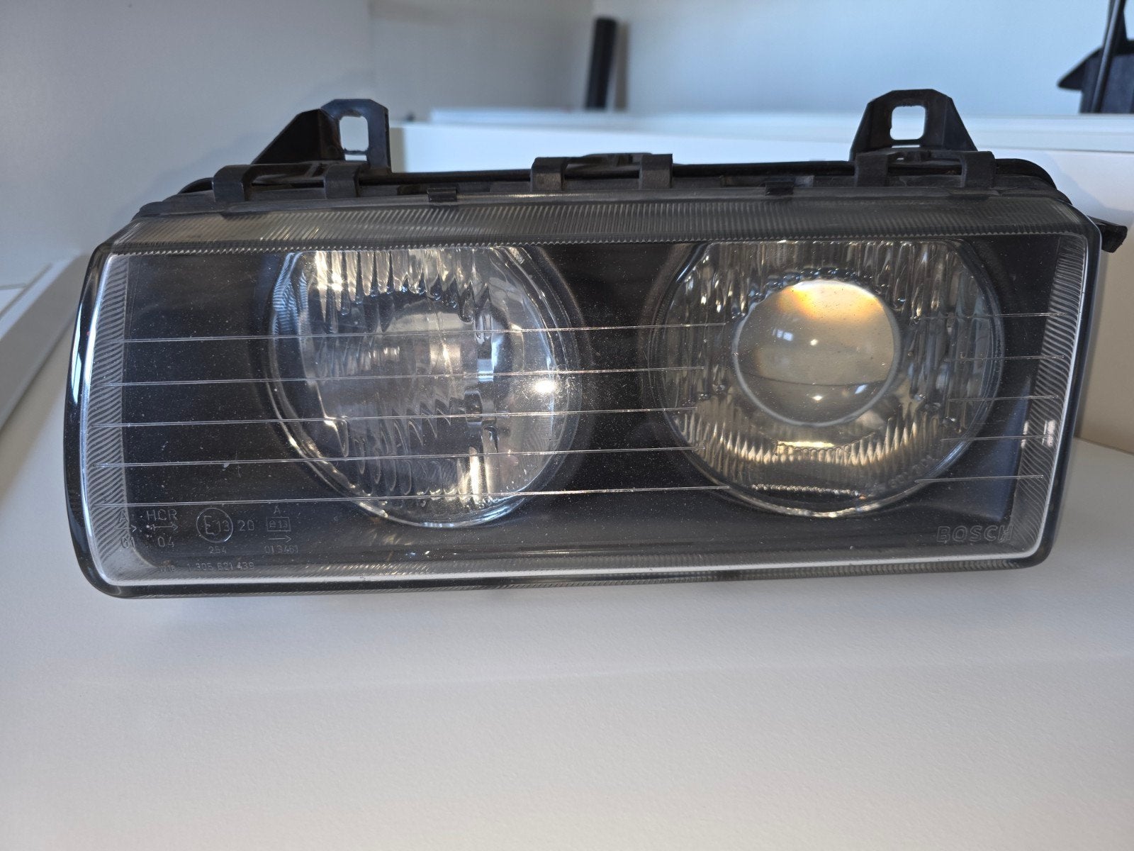 Originele Bosch H1 koplamp BMW E36 links (bestuurderszijde), Ophalen, BMW
